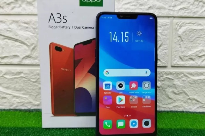 Spesifikasi prosesor Oppo A3x dan performanya