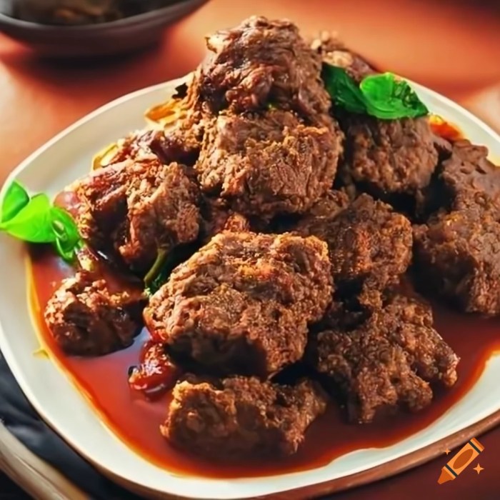 Resep rendang daging sapi yang enak dan praktis