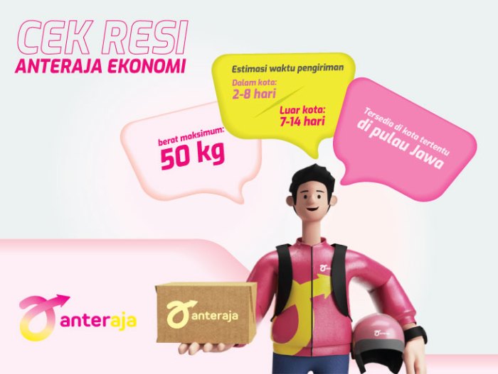 Cara mudah cek resi Anteraja online tanpa aplikasi