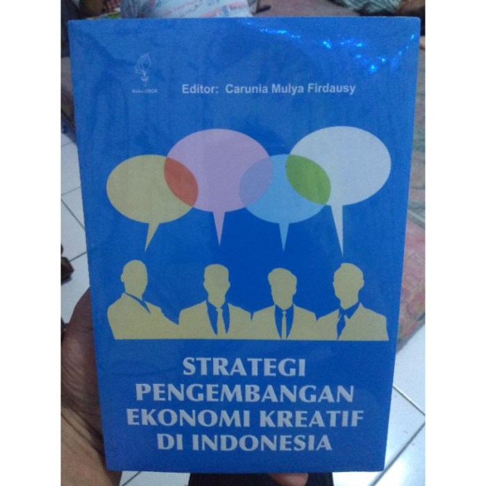 Strategi pengembangan industri kreatif Indonesia untuk pasar global