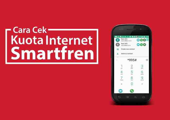 Mengecek sisa kuota Smartfren melalui aplikasi MySmartfren