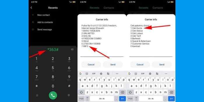 Cek indosat sendiri nomor mudah ooredoo menggunakan