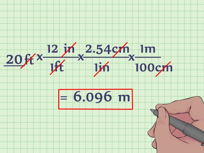 Contoh soal konversi satuan panjang meter dan centimeter