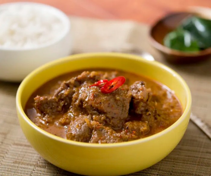 Resep rendang daging sapi yang enak dan praktis