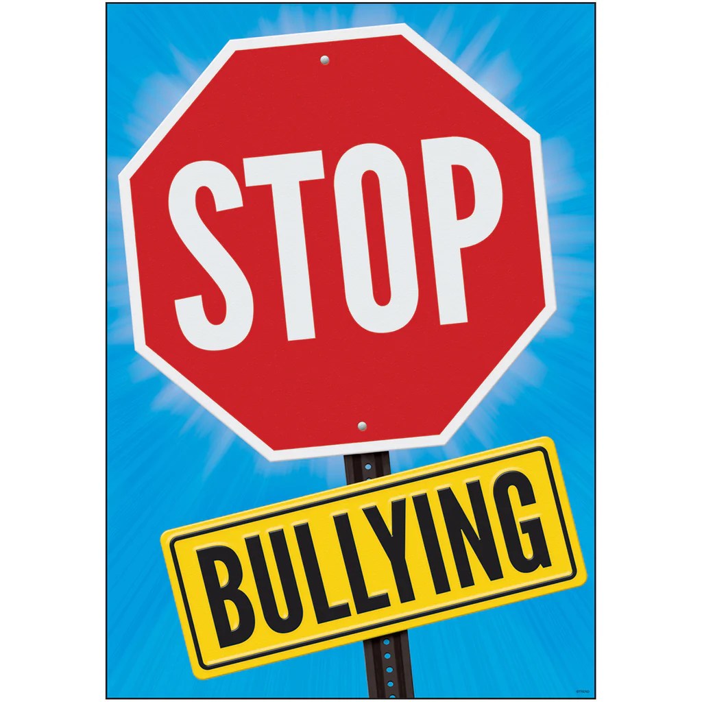 Contoh poster stop bullying dengan tema persahabatan