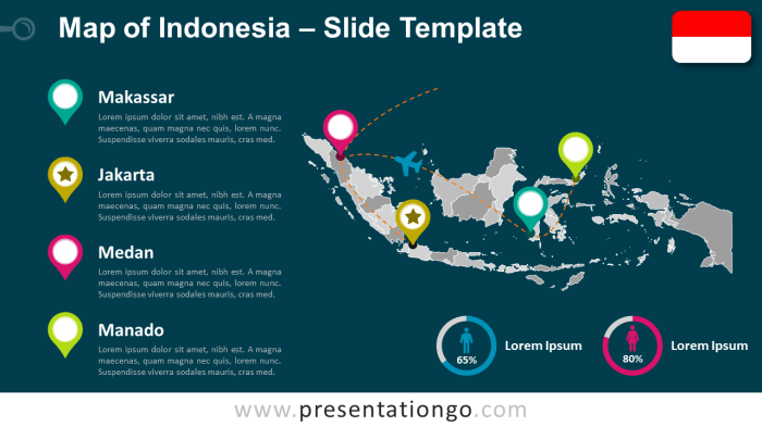 Peta Indonesia Untuk Keperluan Pendidikan Dan Presentasi