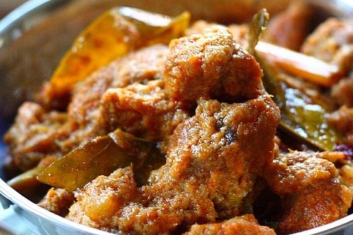 Rendang variations kambing