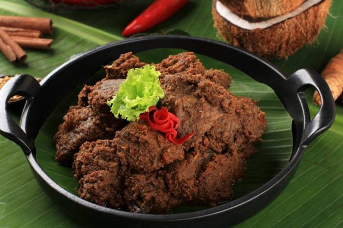 Variasi resep rendang dan daerah asalnya