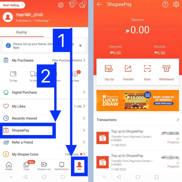 Cara mengisi saldo ShopeePay lewat BCA KlikPay