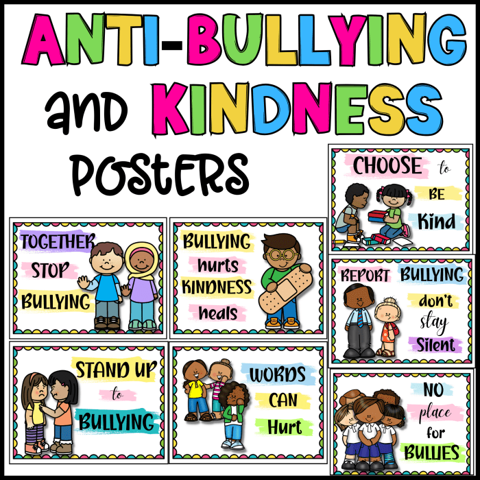 Contoh poster anti bullying untuk anak sekolah dasar