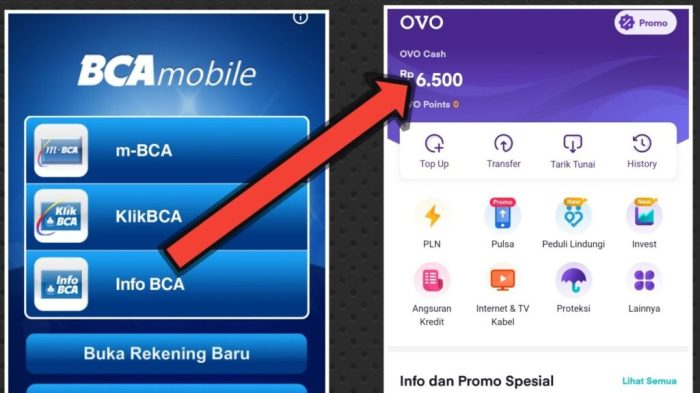 Top Up Saldo Ovo Lewat Bca Mobile Dengan Mudah