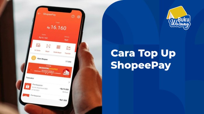 Cara top up ShopeePay dengan kartu debit BCA