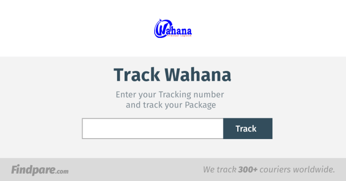 Cara mengatasi masalah tracking resi Wahana yang error