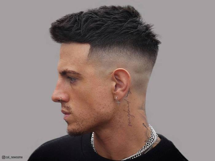 Haircuts curly fade haircut taper