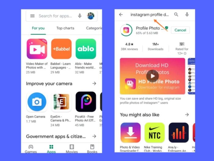 Download Aplikasi Edit Foto Profil Instagram