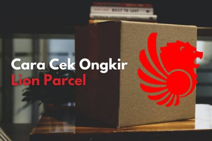 Cek ongkir Lion Parcel untuk paket besar dan berat