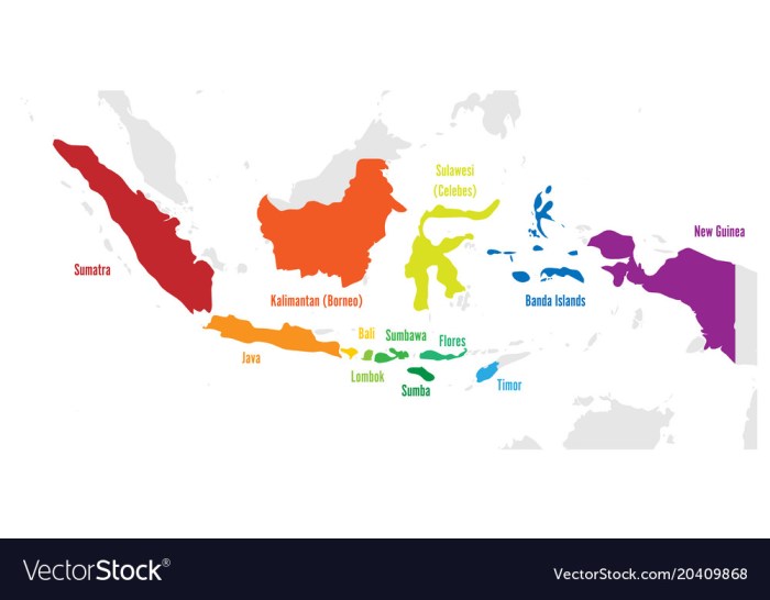 Indonesia map maps simple