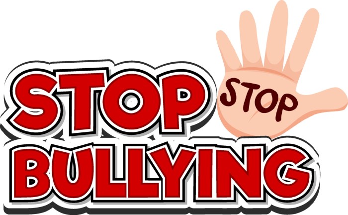 Poster Stop Bullying Dengan Kalimat Motivasi